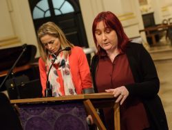 Joanna proud to sing at Missing People Christmas Carol Service
